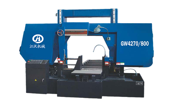江阳GW4270/800双柱龙门卧式带锯床